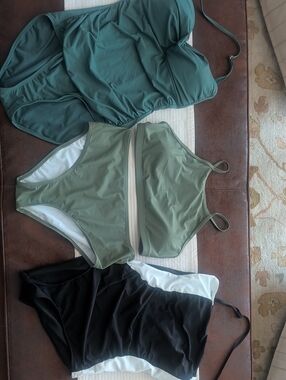 Bundle Of 3 Bathing Suits Size S-M